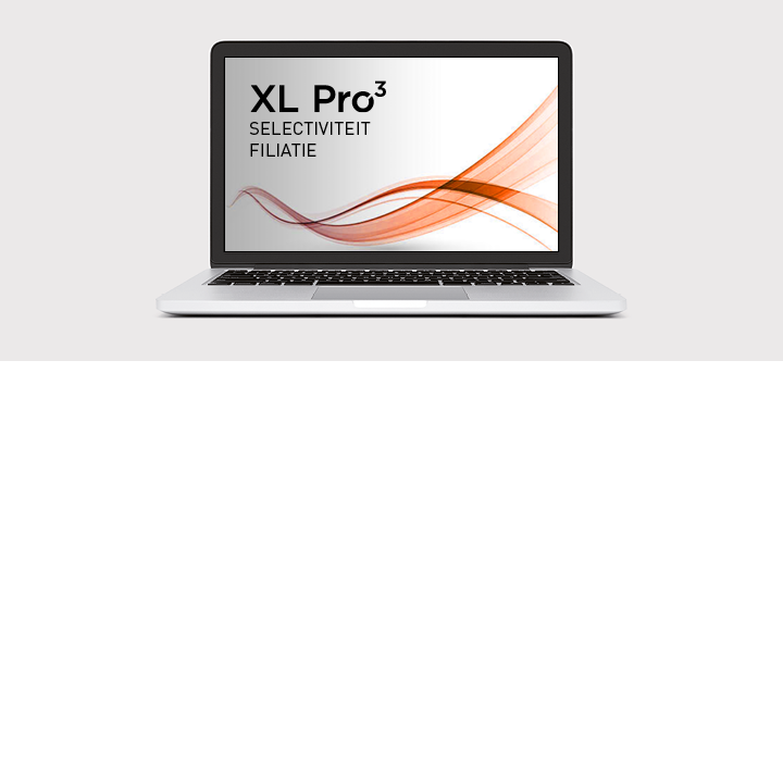 XL-PRO³ tool selectitiveit/filiatie