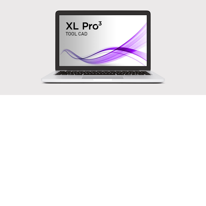 XL PRO³ tool CAD
