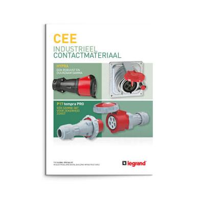 Brochure CEE industrieel contactmateriaal